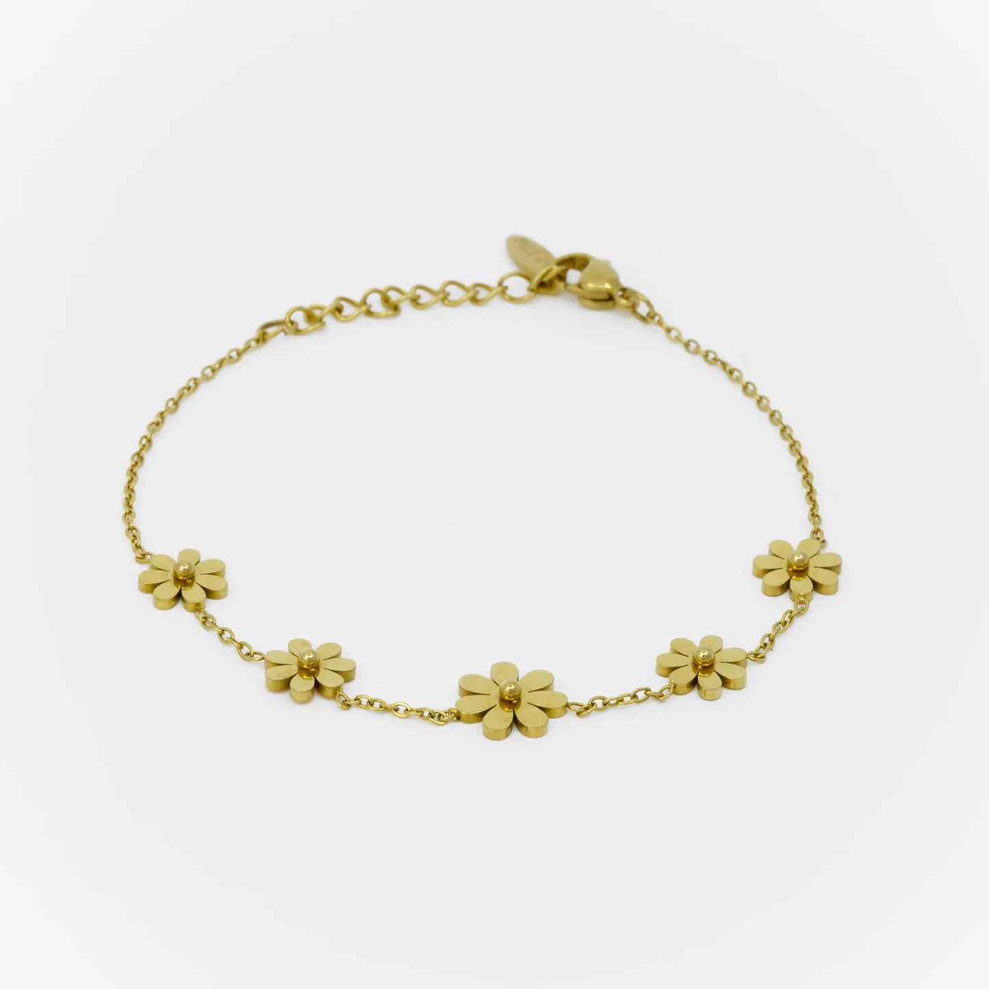 Home-lee Daisy Bracelet Gold