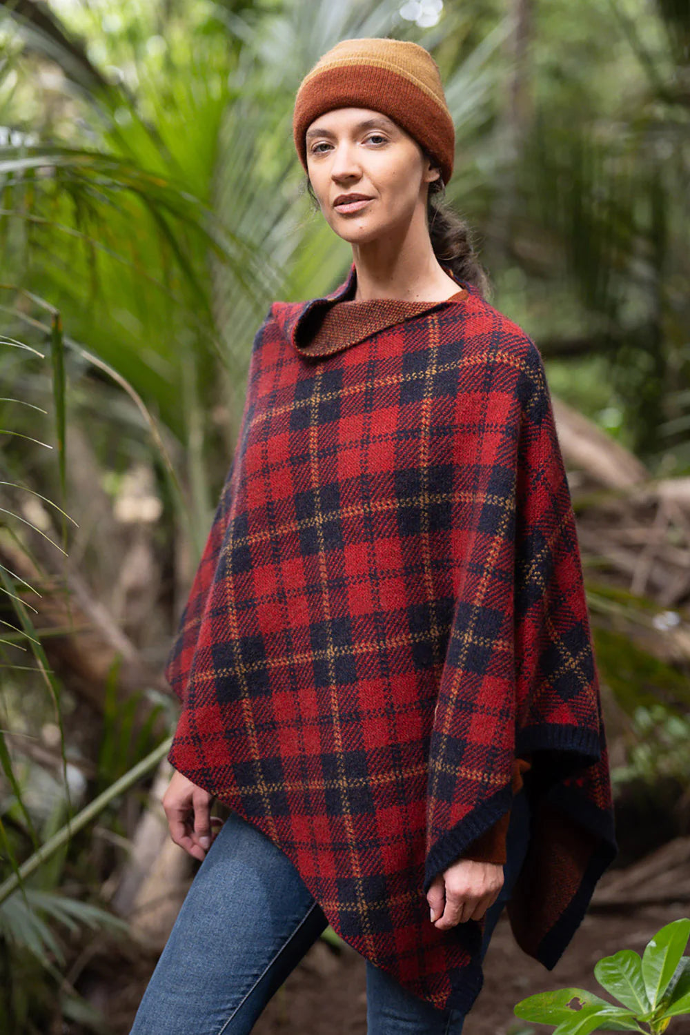 McDonald Textiles Tartan Poncho