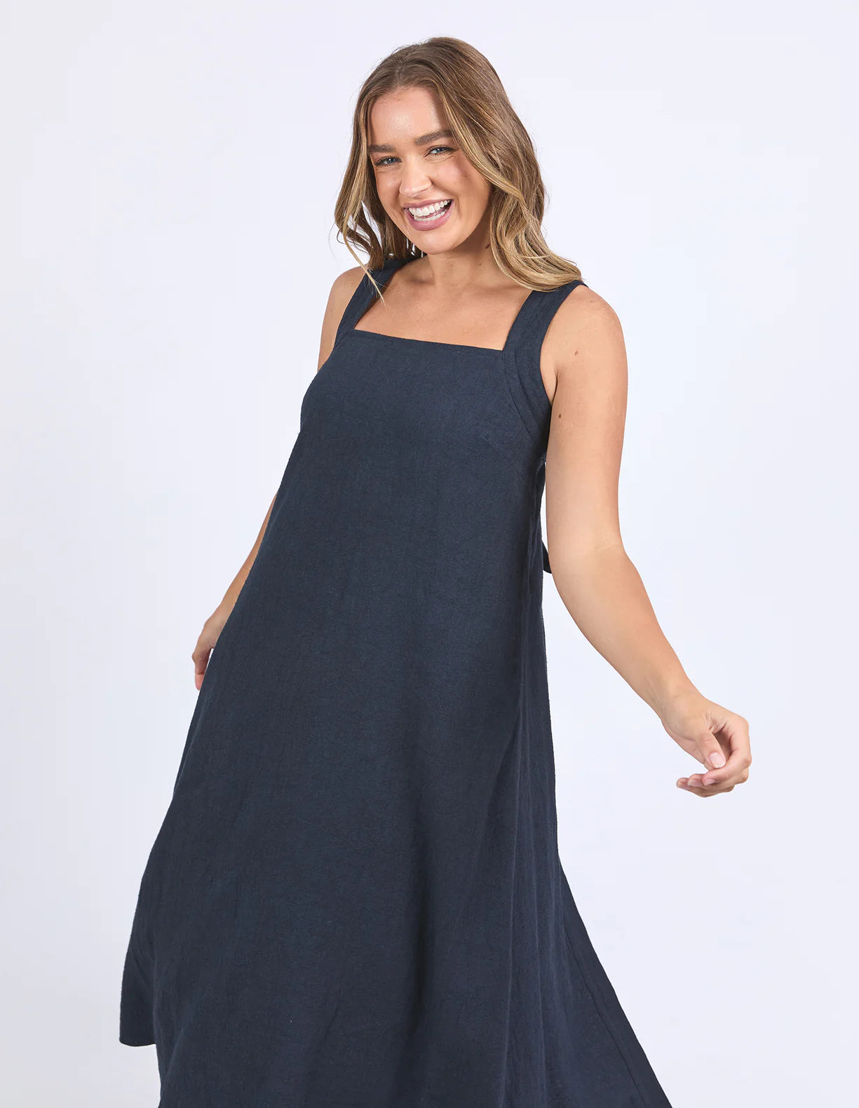 Foxwood Lourdes Dress Navy
