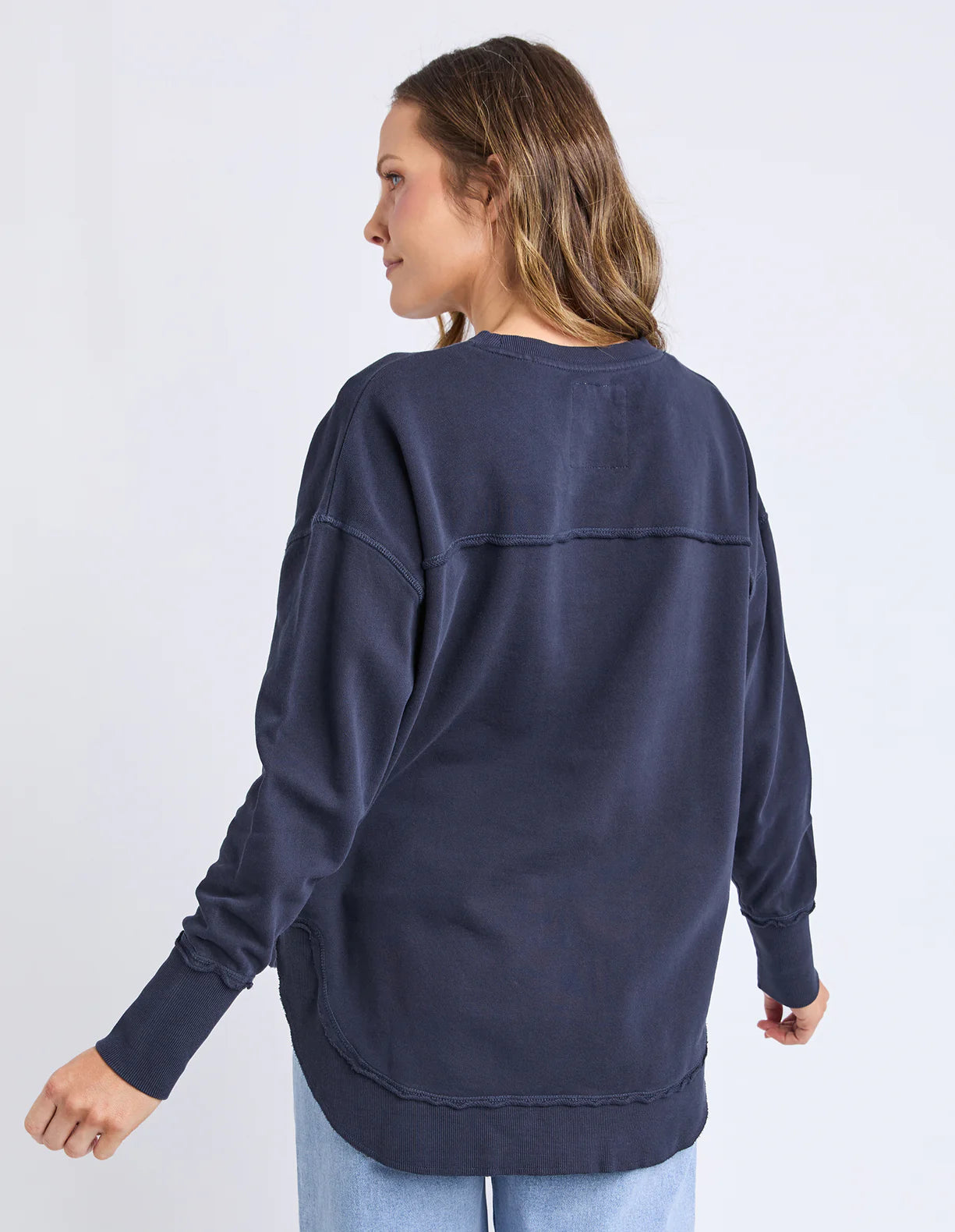 Foxwood Simplified Crew Navy