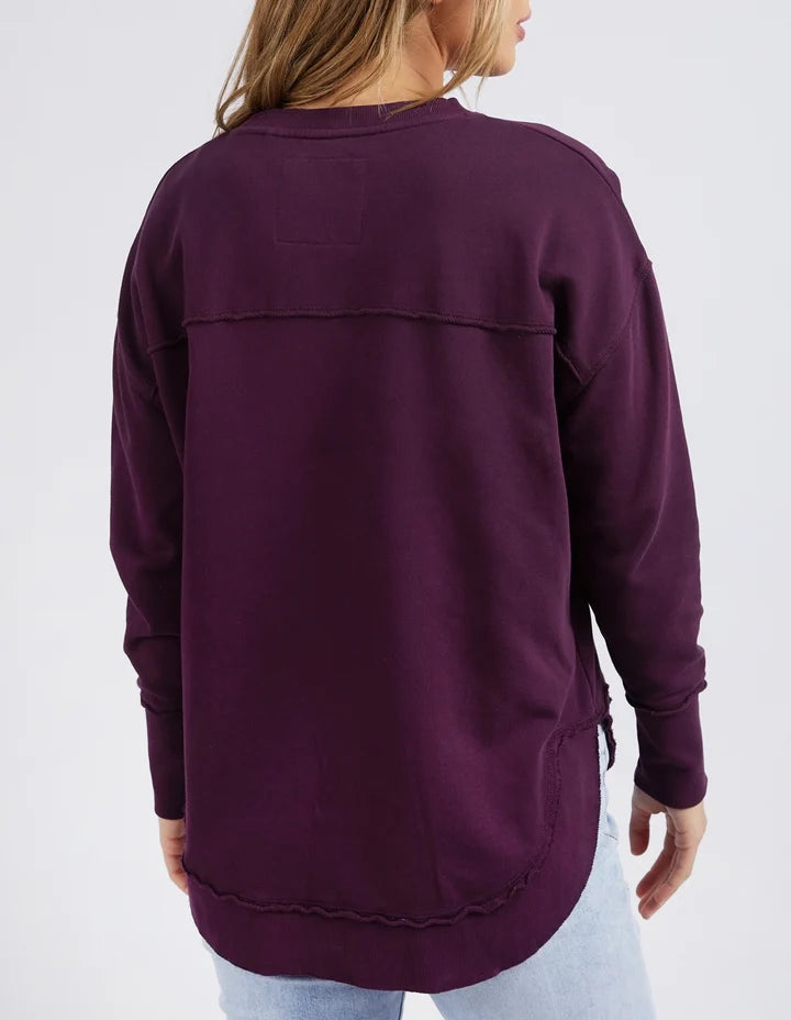 Foxwood Simplified Crew Plum