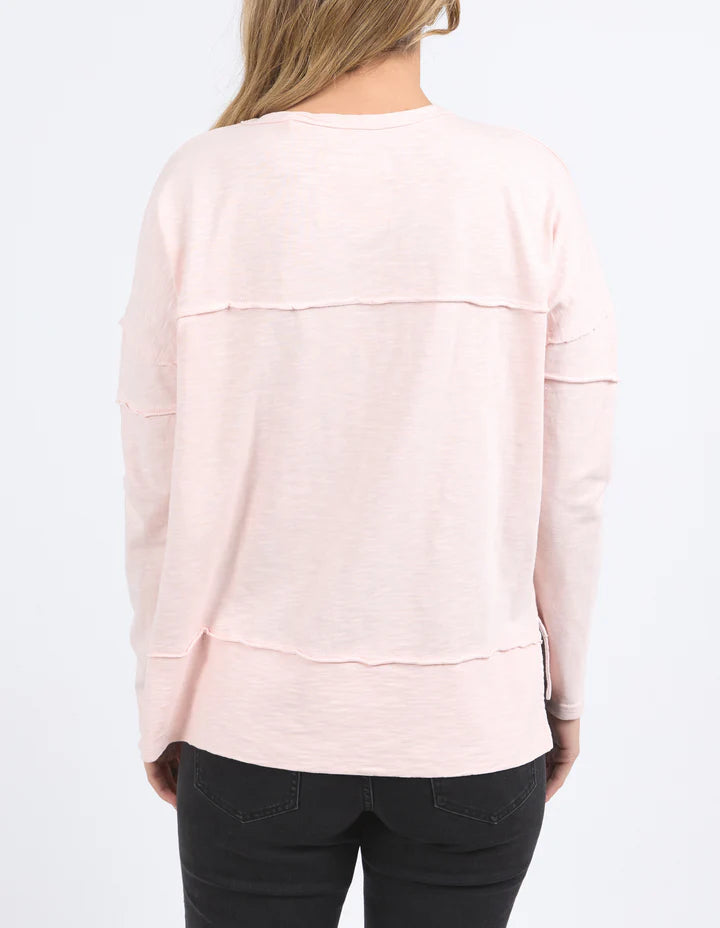 Foxwood Jayne Throw On Top Pale Pink