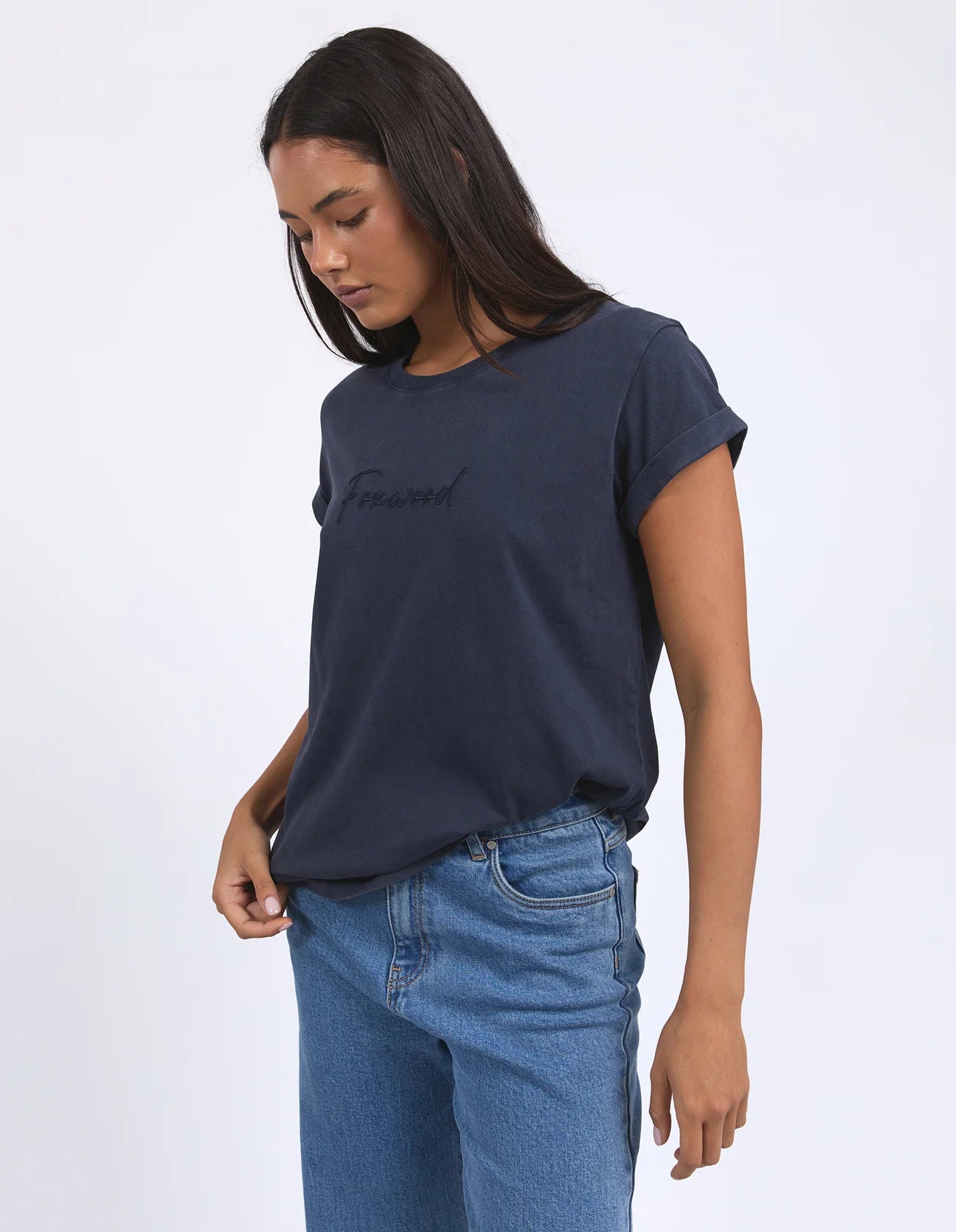 Foxwood Signature Tee Navy