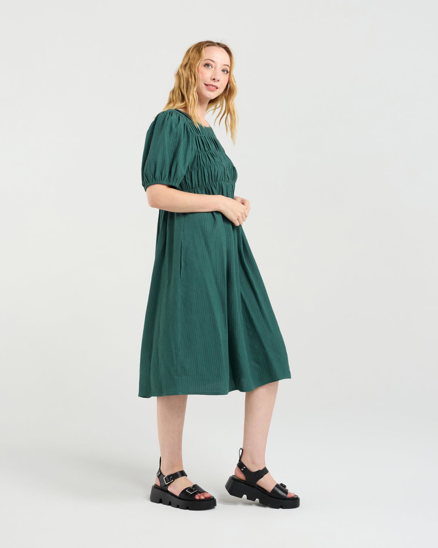 Zafina Sienna Dress Green
