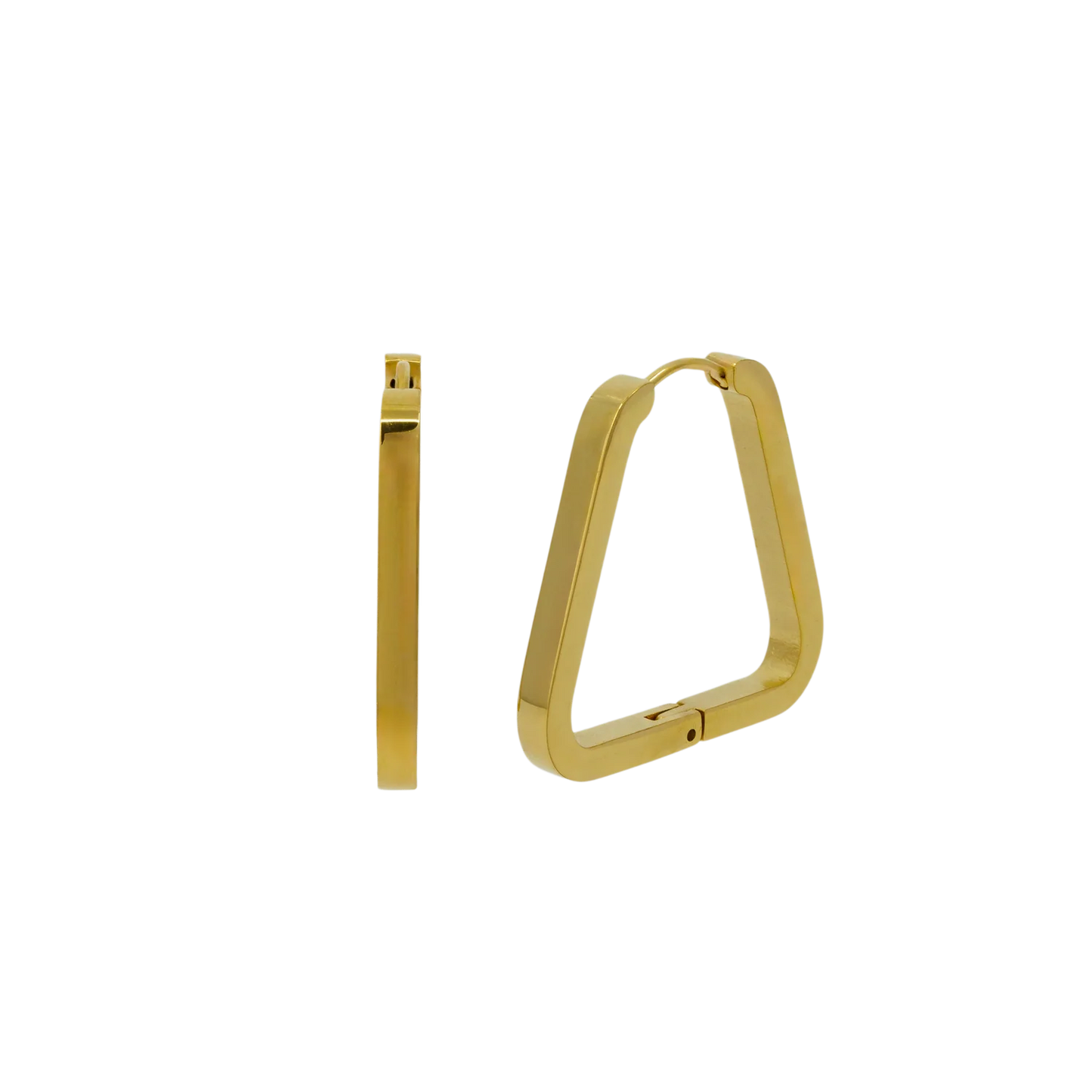 Home-lee Georgia Earrings Gold