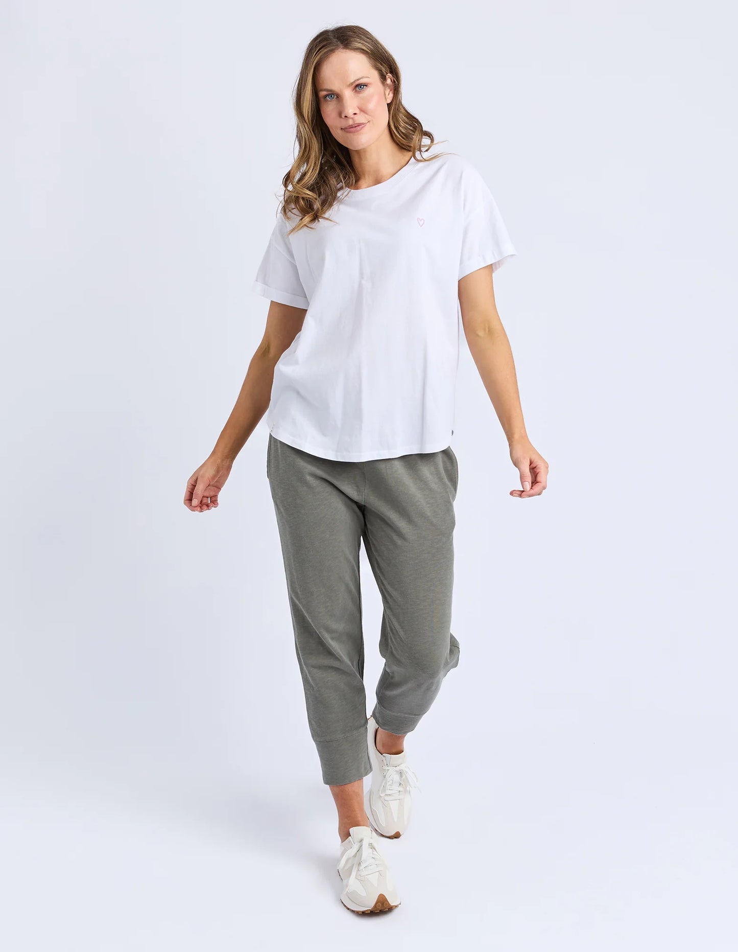 Elm Halli S/S Tee White