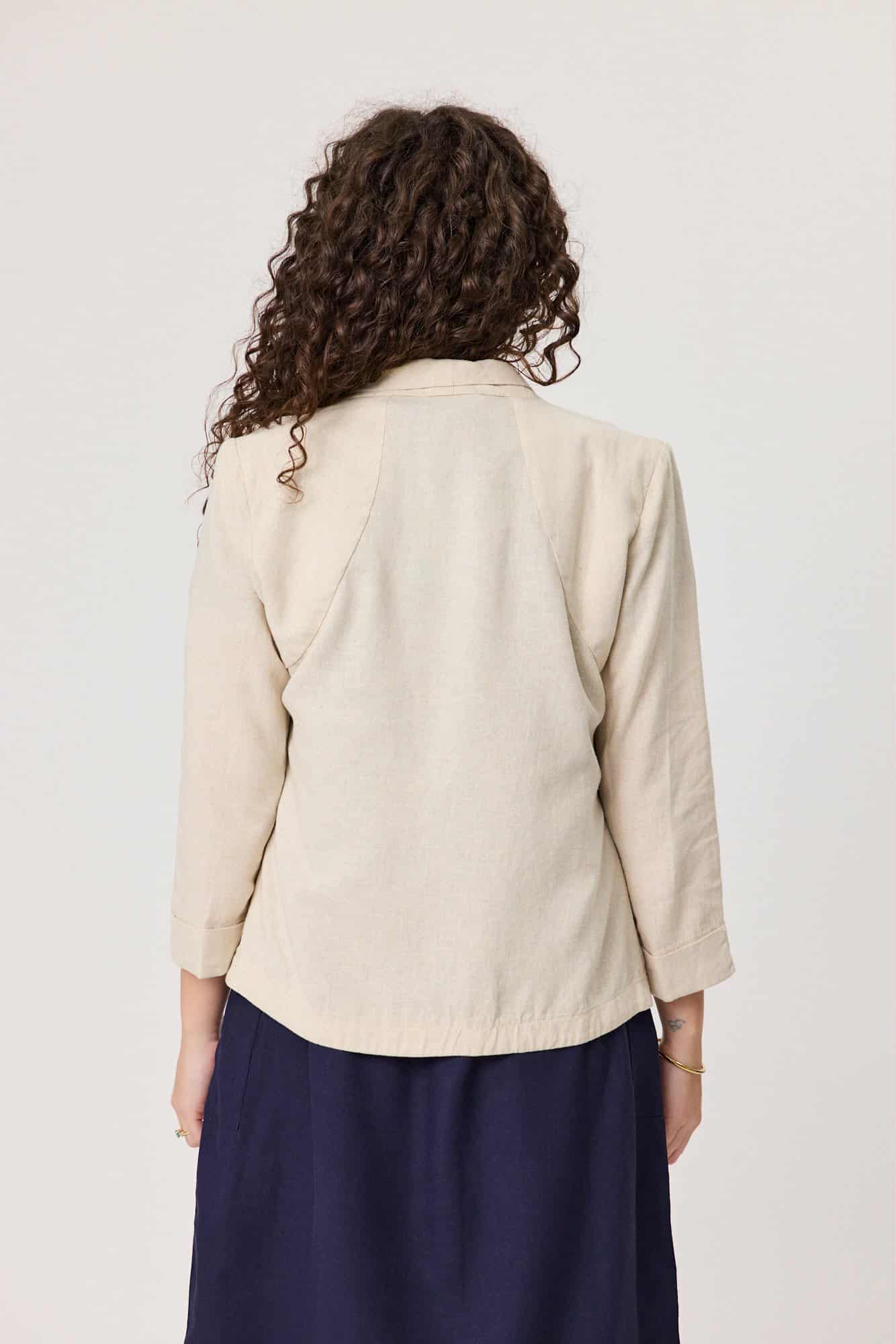 Jet Blonde Leslie Jacket Biscuit