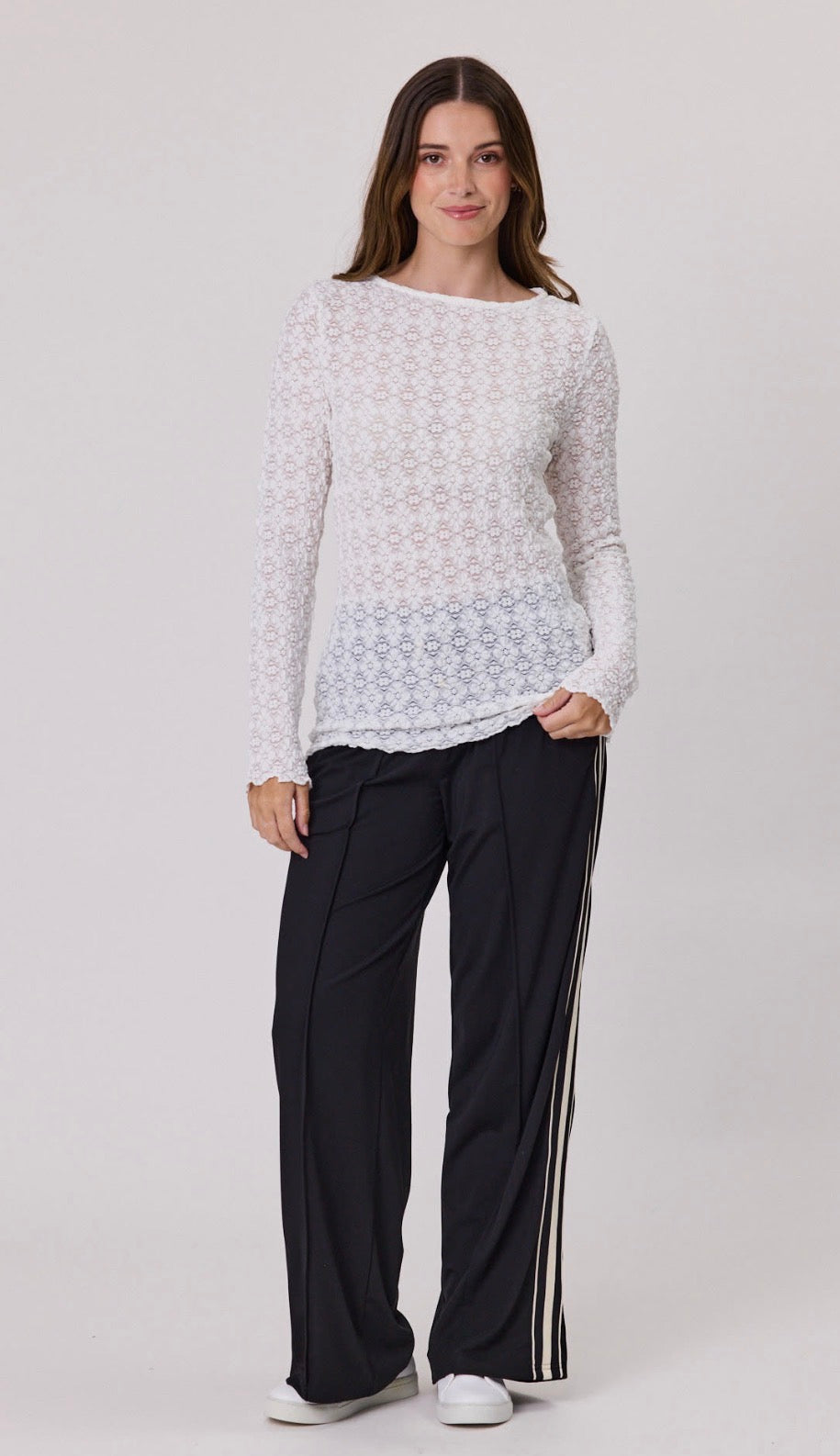 Jet Blonde Lace Top Cream