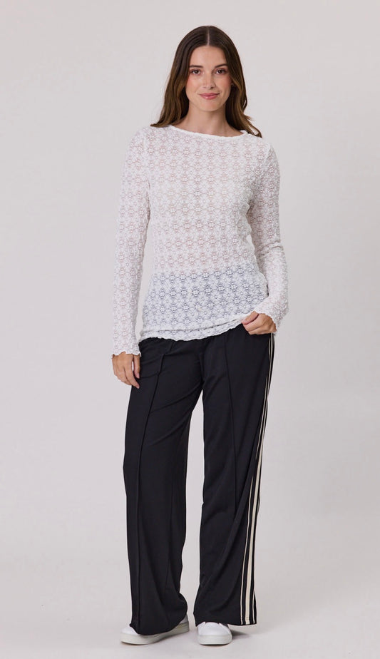 Jet Blonde Lace Top Cream