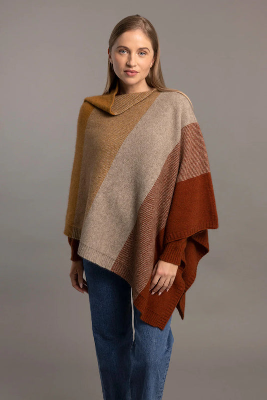 McDonald Textiles Ombre Poncho Harvest