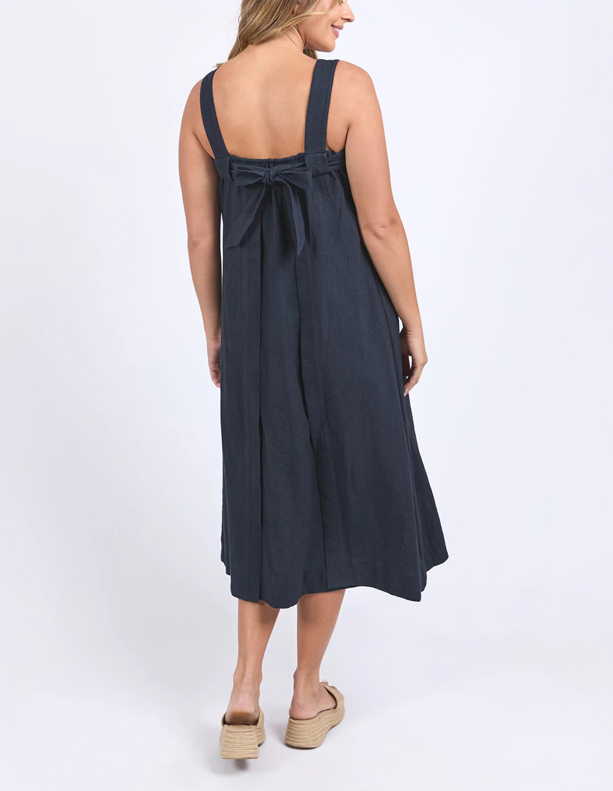 Foxwood Lourdes Dress Navy