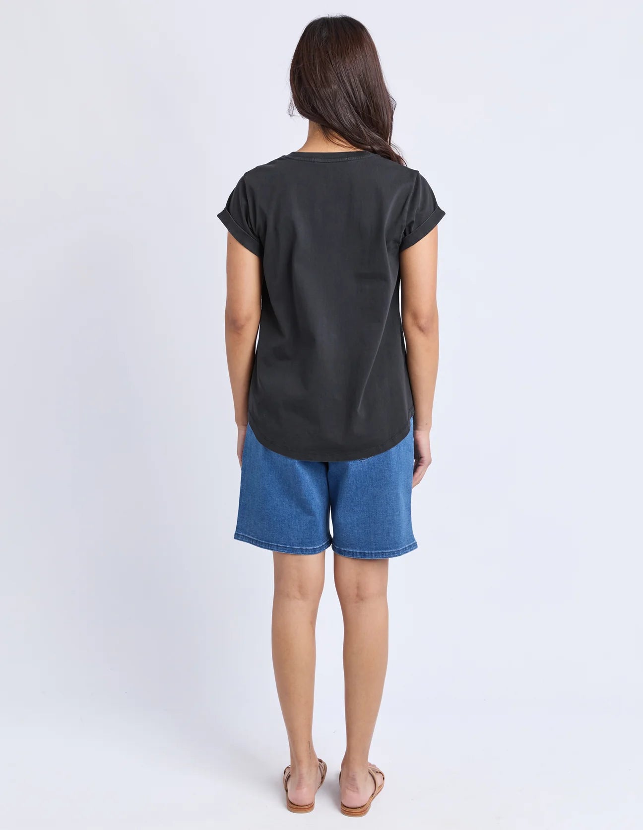 Foxwood Provence Tee Washed Black