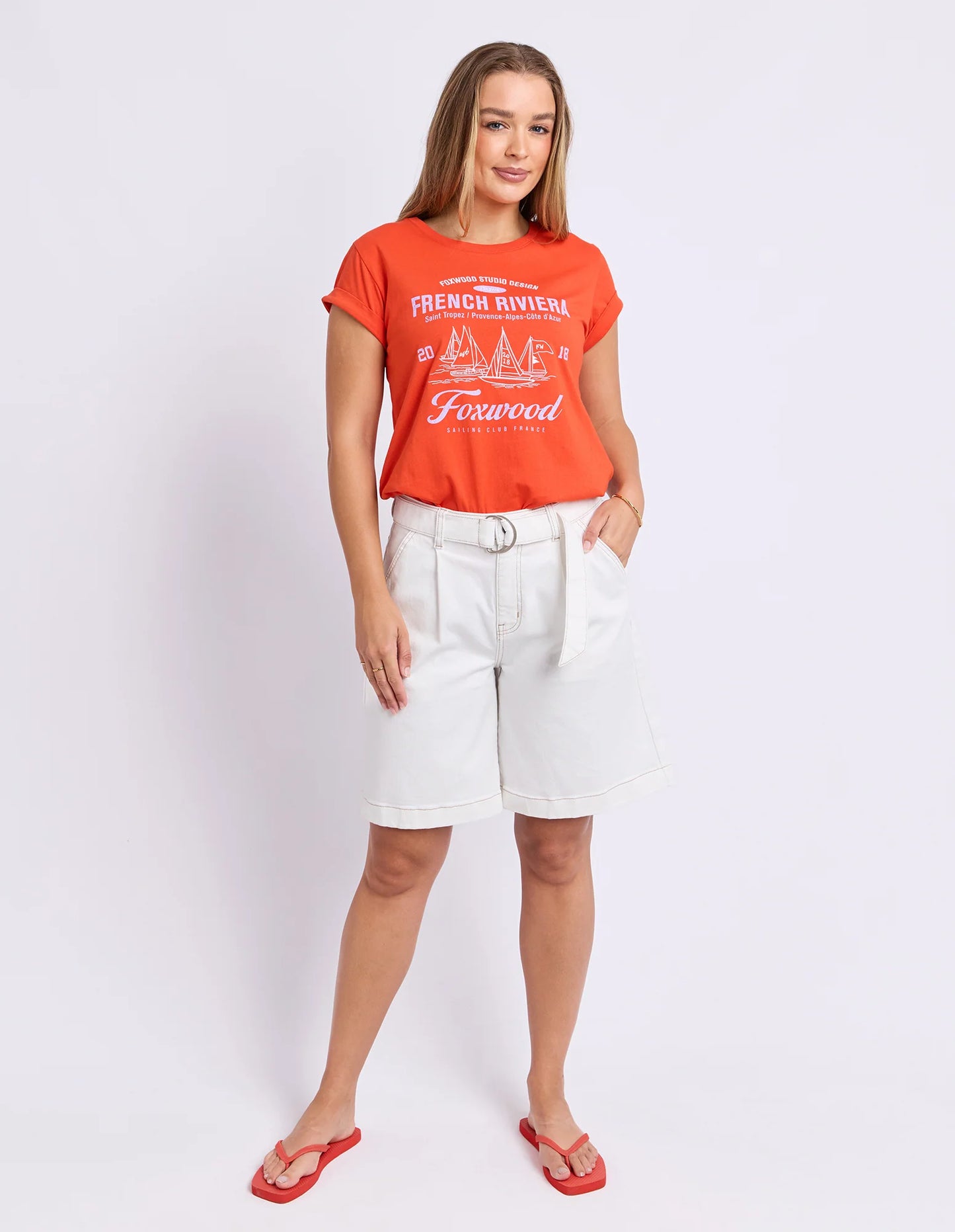 Foxwood Sailing Club Tee Grenadine