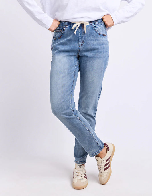 Foxwood Juliette Jogger Jean Light Blue
