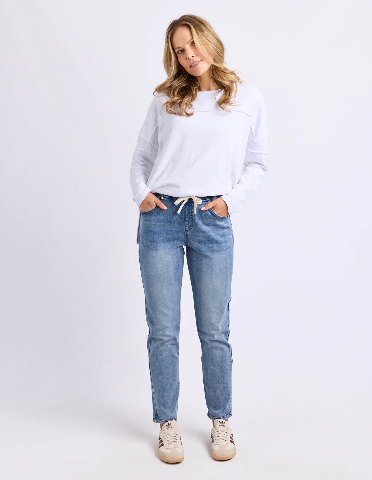 Foxwood Juliette Jogger Jean Light Blue