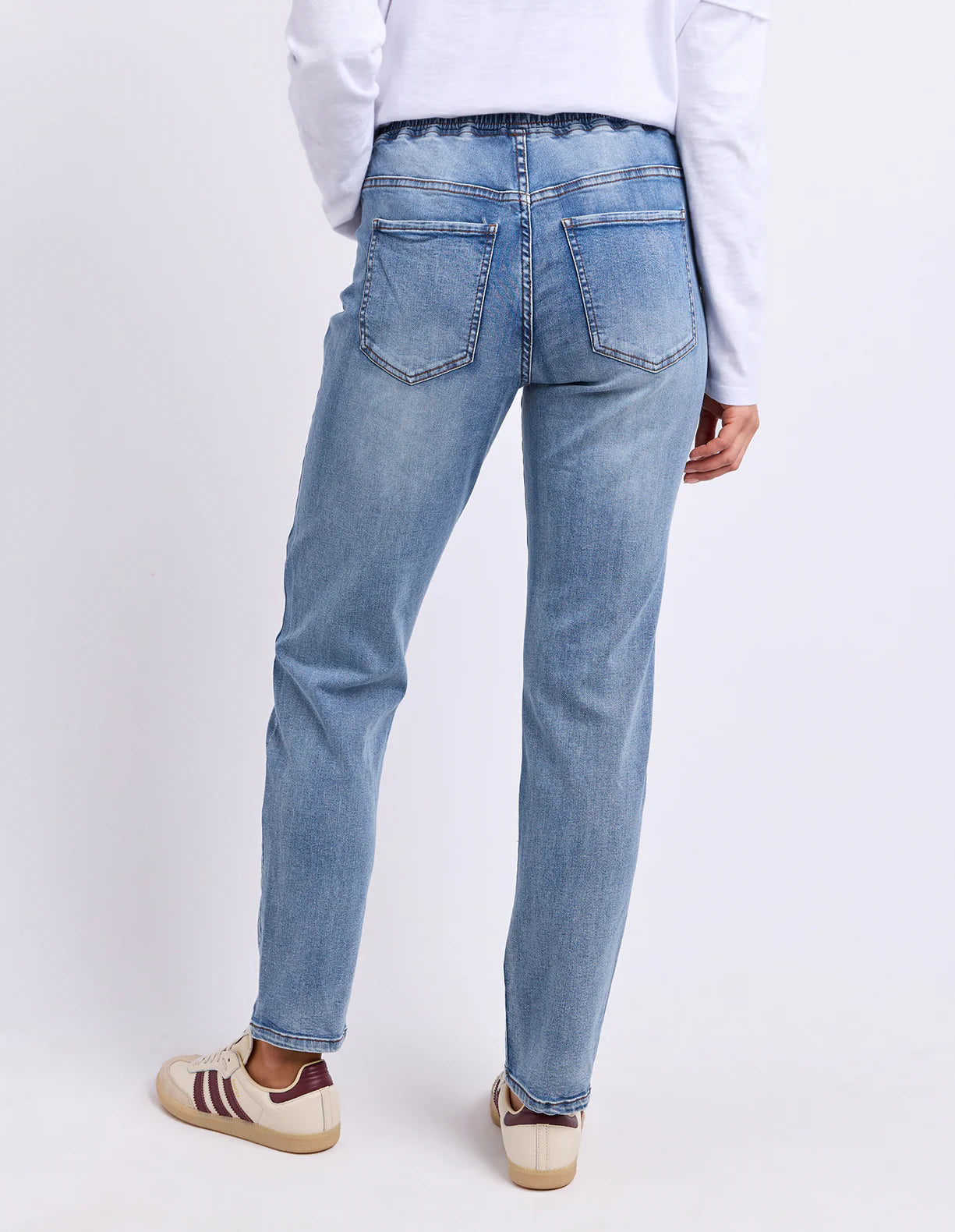 Foxwood Juliette Jogger Jean Light Blue
