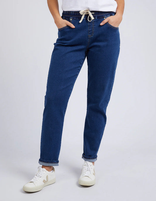 Foxwood Juliette Jogger Jean Dark Blue