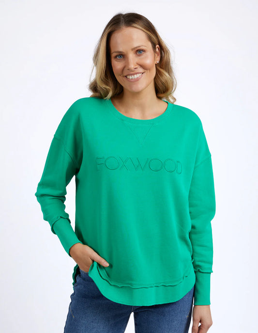 Foxwood Simplified Crew Bright Green
