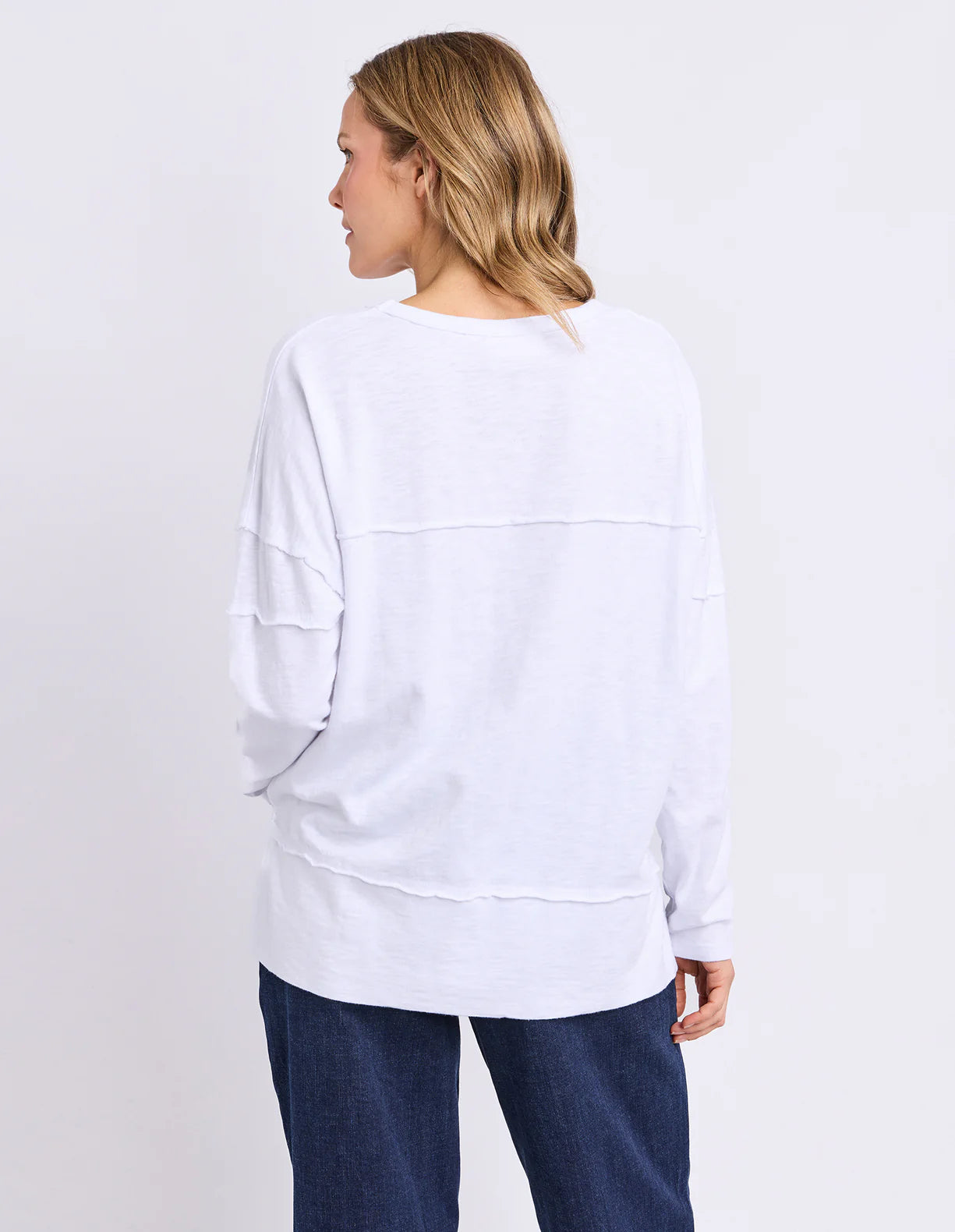 Foxwood Jayne Throw On Top White