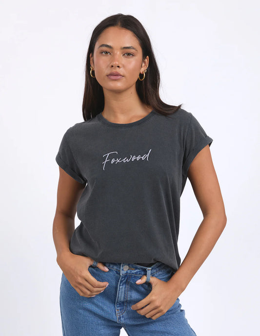 Foxwood Signature Tee Black