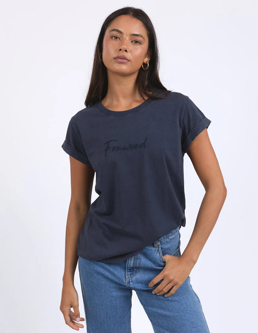 Foxwood Signature Tee Navy