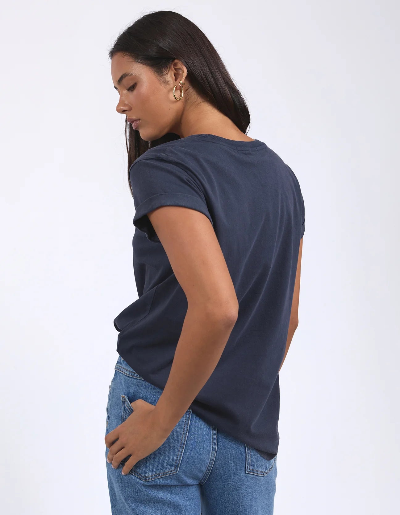 Foxwood Signature Tee Navy