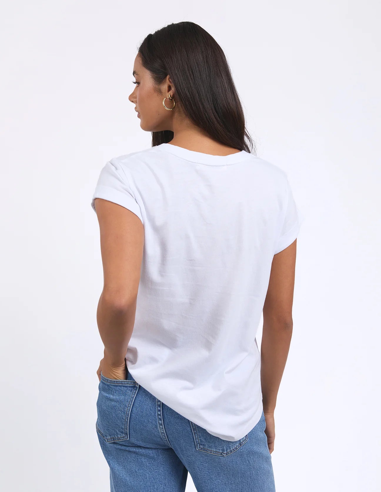 Foxwood Signature Tee White