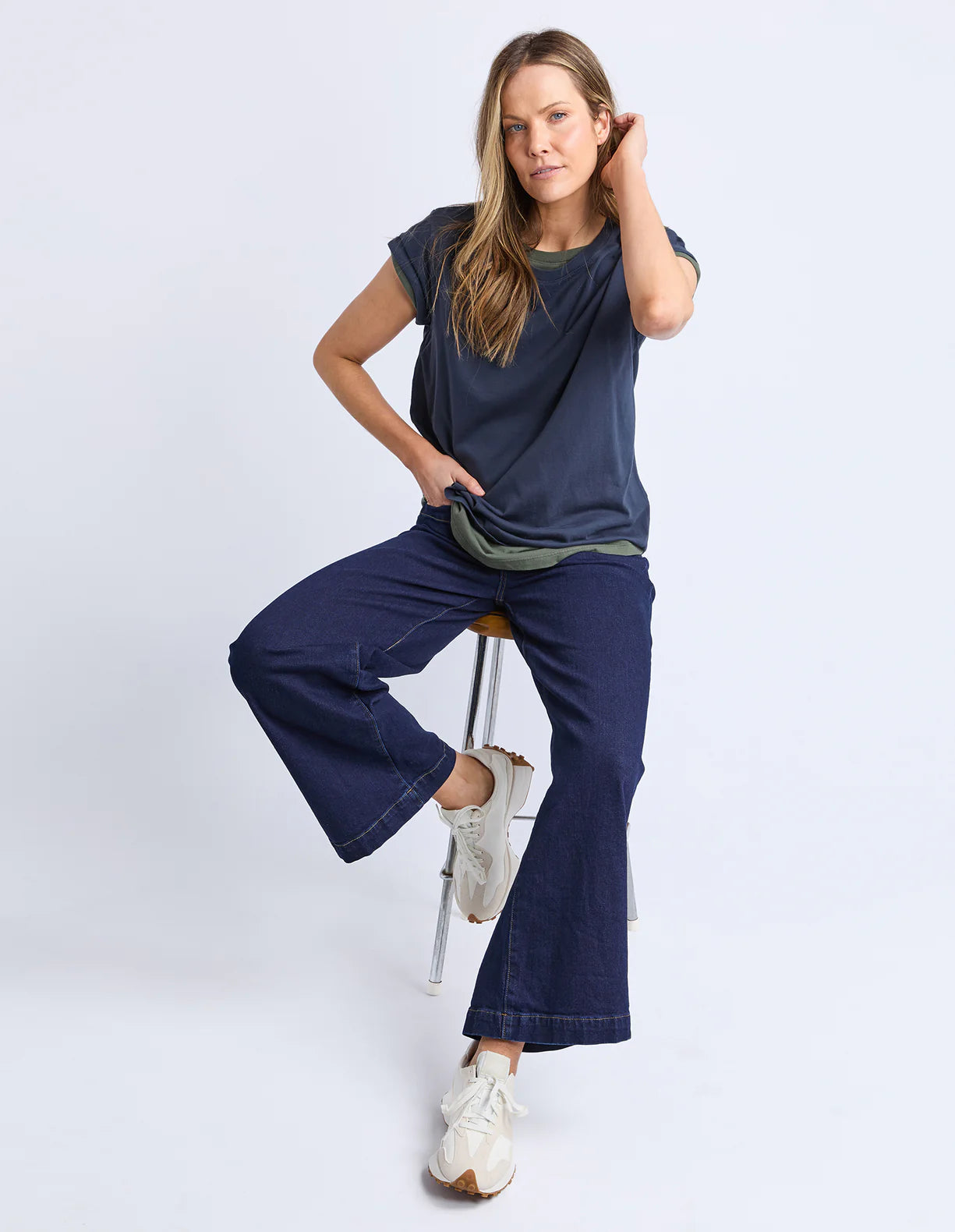 Foxwood Manly Tee Navy