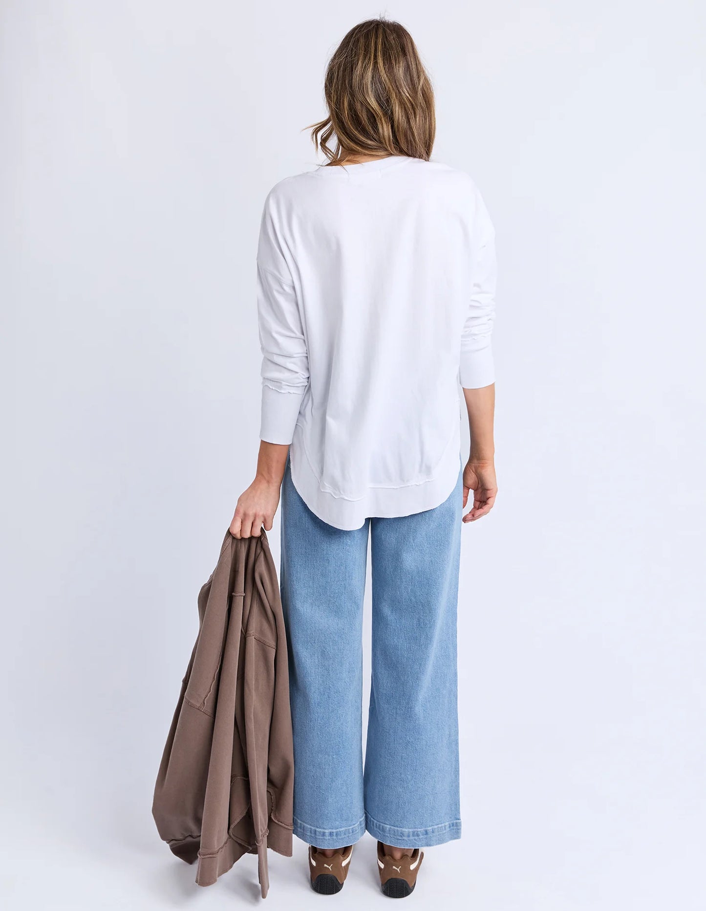 Foxwood Farrah Long Sleeve White