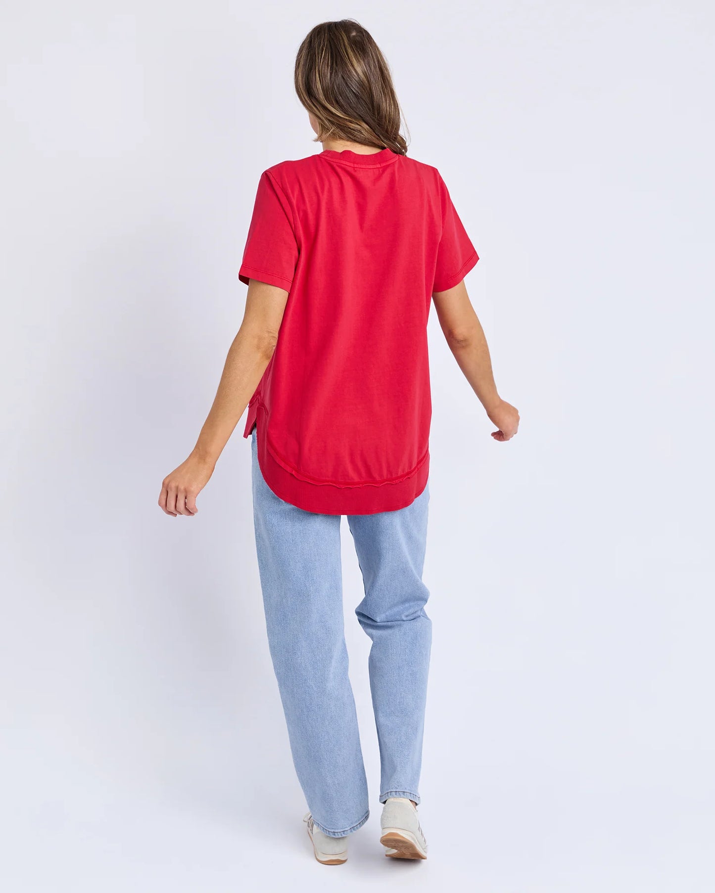 Foxwood Farrah Tee Crimson