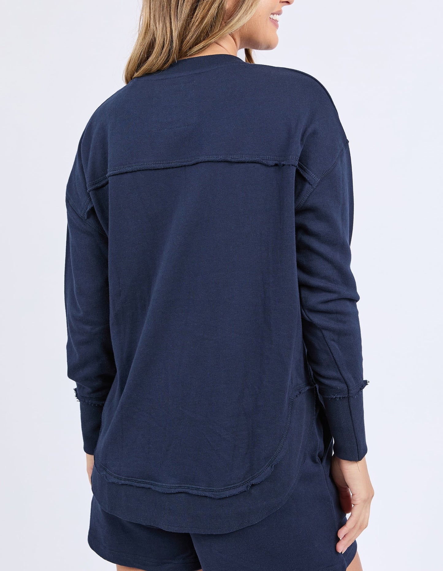 Foxwood Simplified Confetti Crew Navy