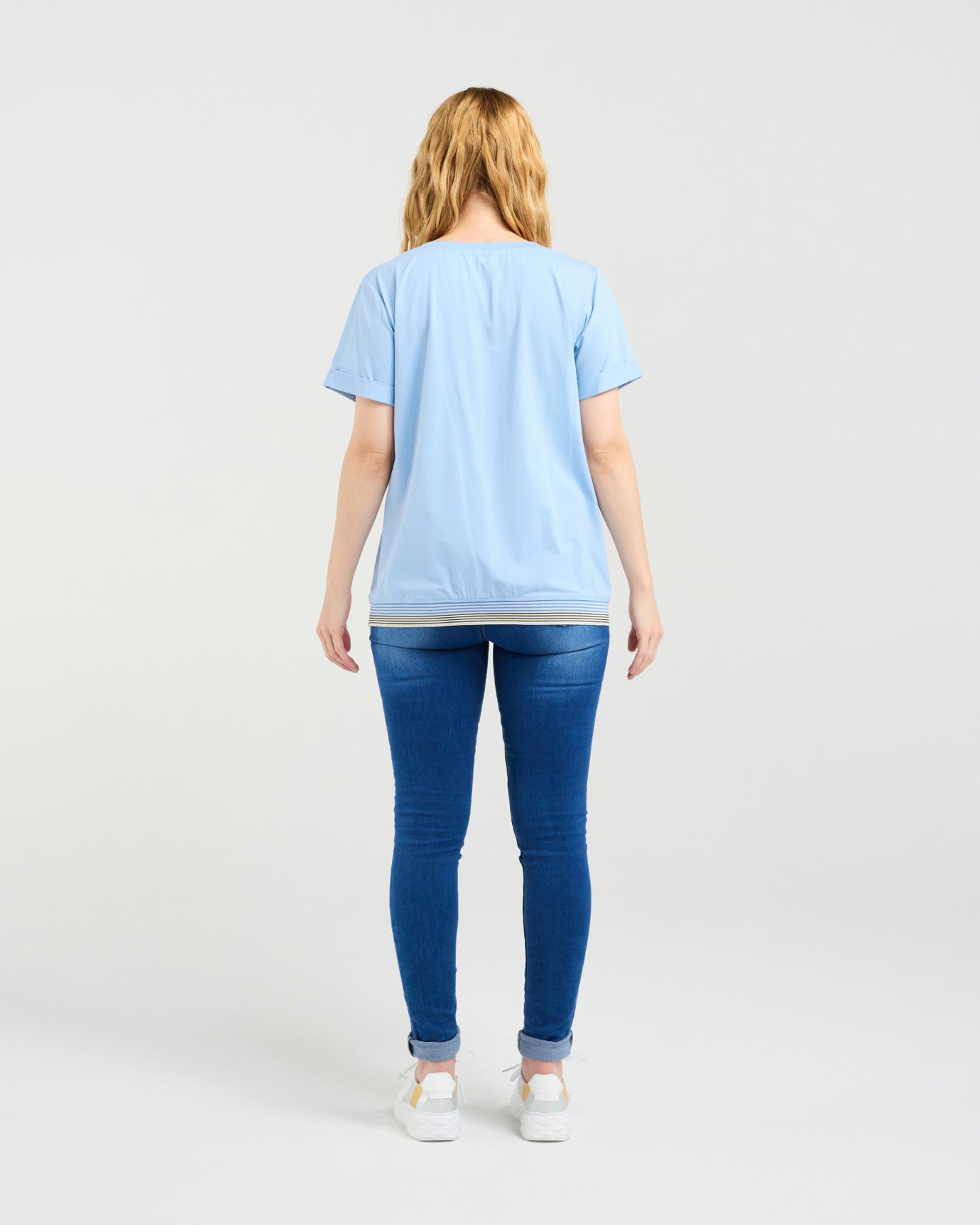 Zafina Mia T-shirt Blue