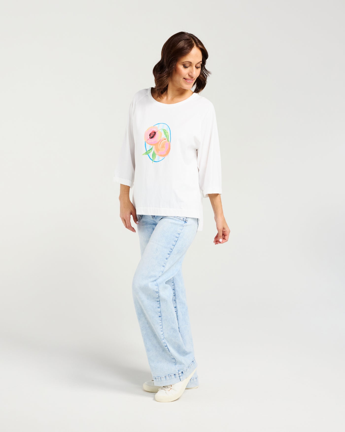 Zafina Kate T-Shirt White