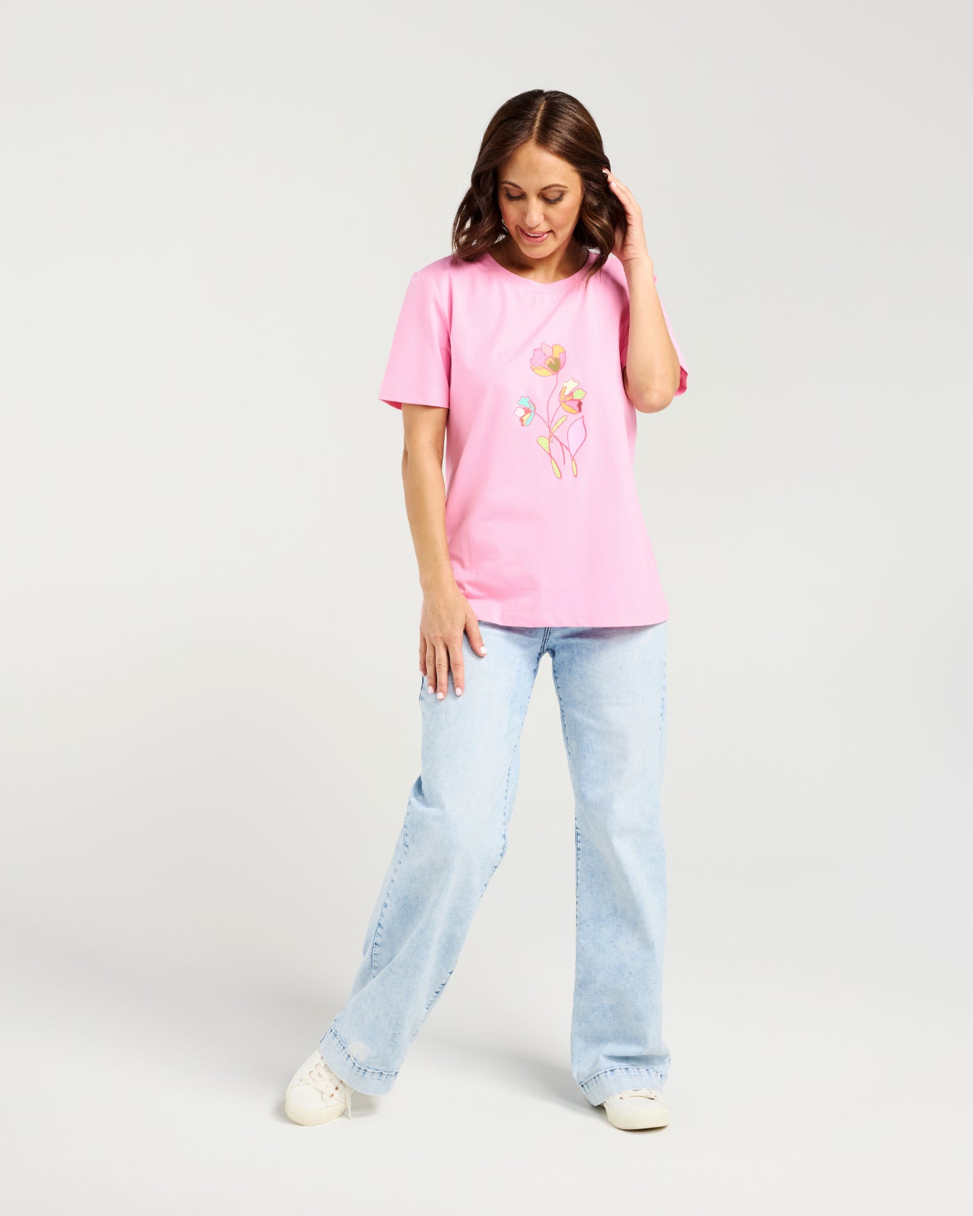 Zafina Lara T-Shirt Pink