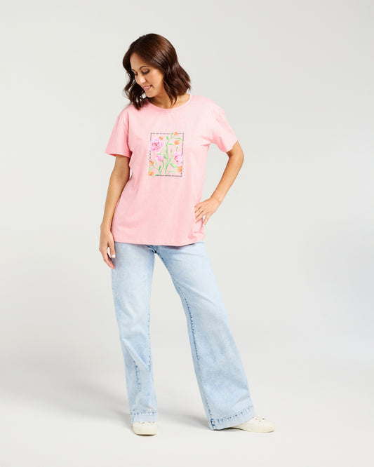 Zafina Livia T-Shirt Blush