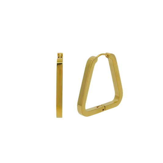 Home-lee Georgia Earrings Gold