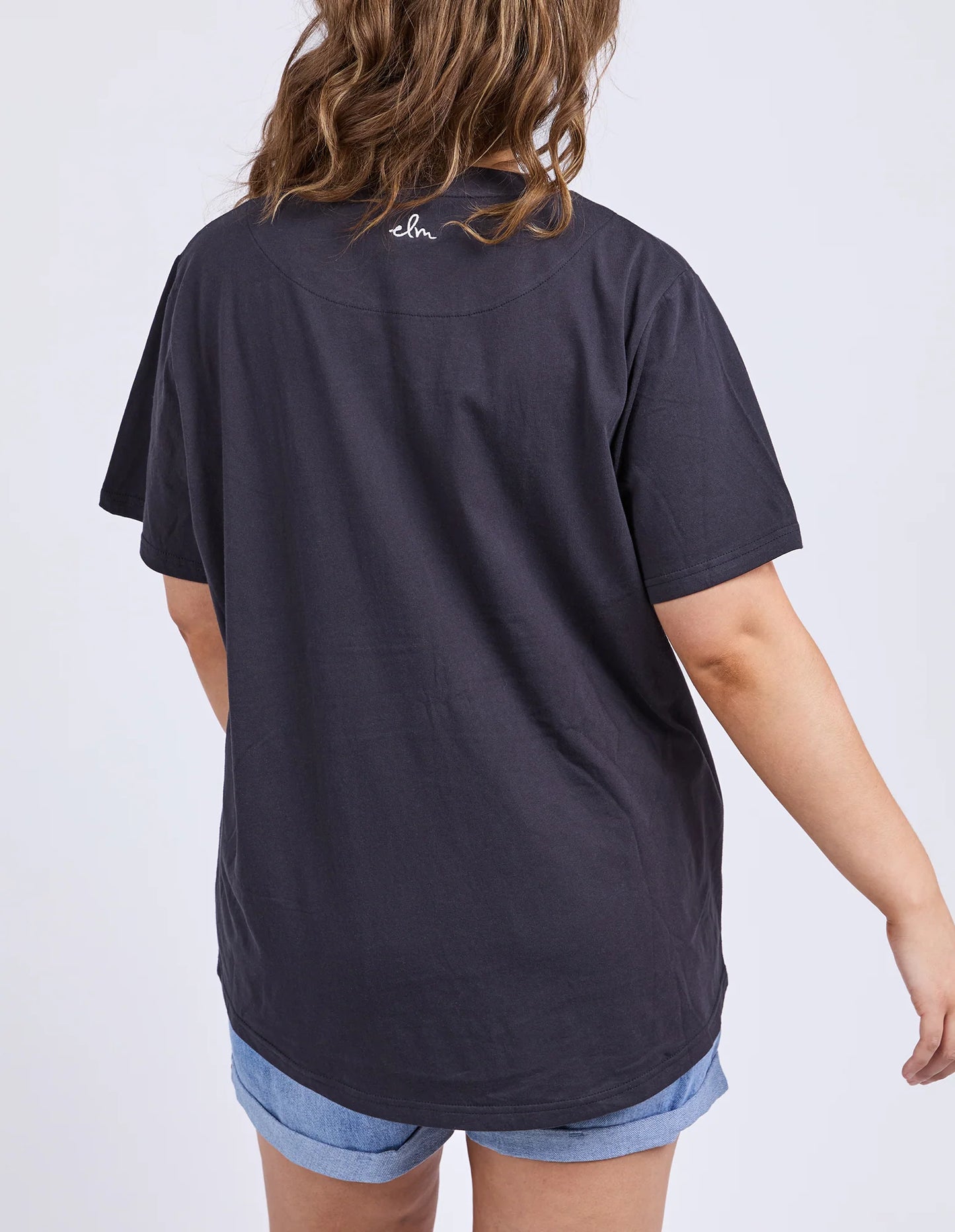 Elm Azalea Tee Navy
