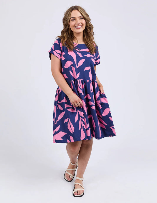 Elm Mimosa Dress Blue Depth