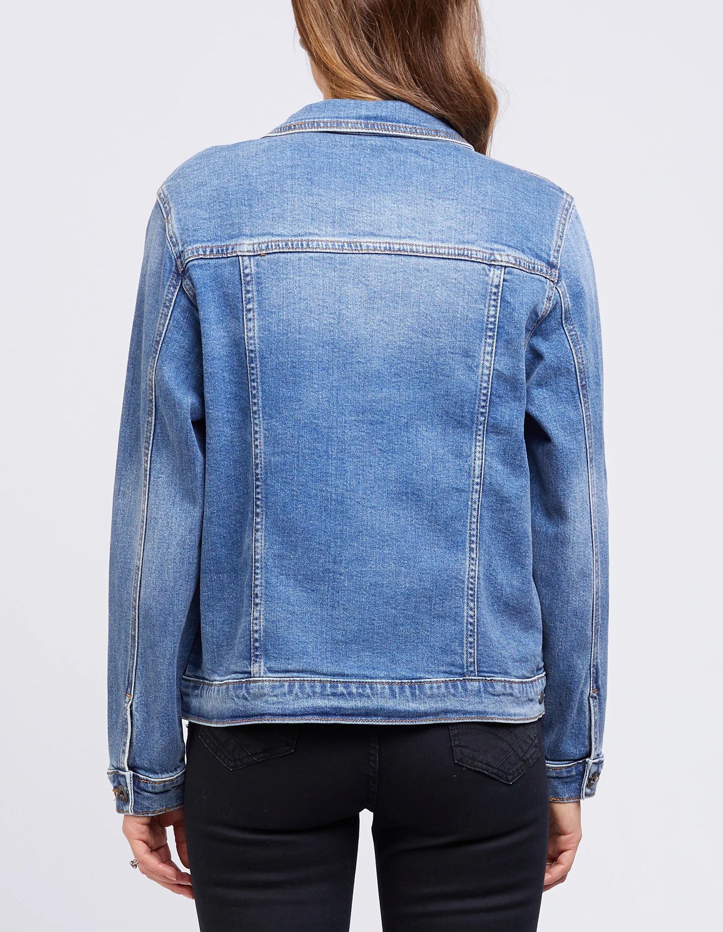 Elm Angie Denim Jacket Blue