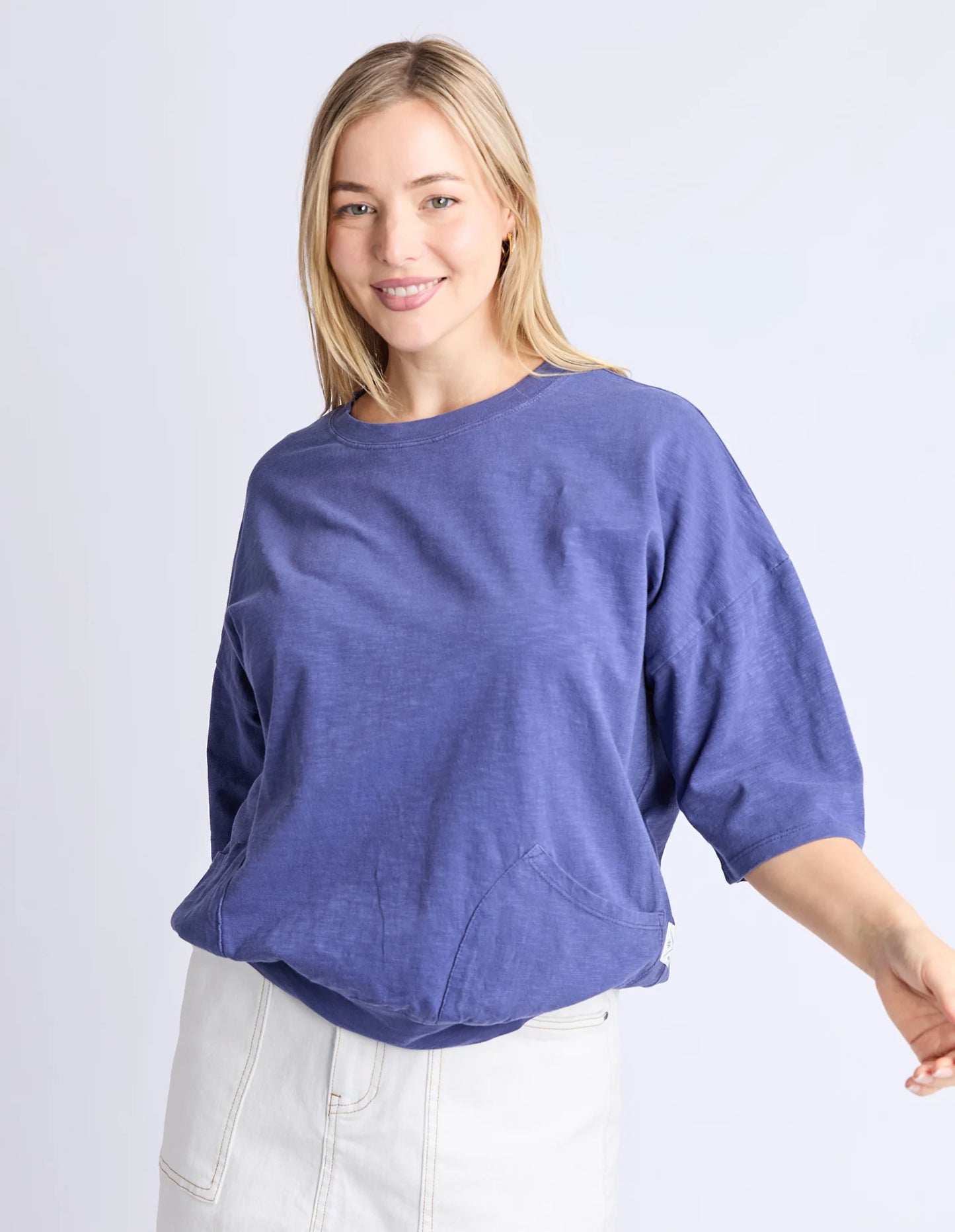 Elm Mazie Sweat - Vintage Blue
