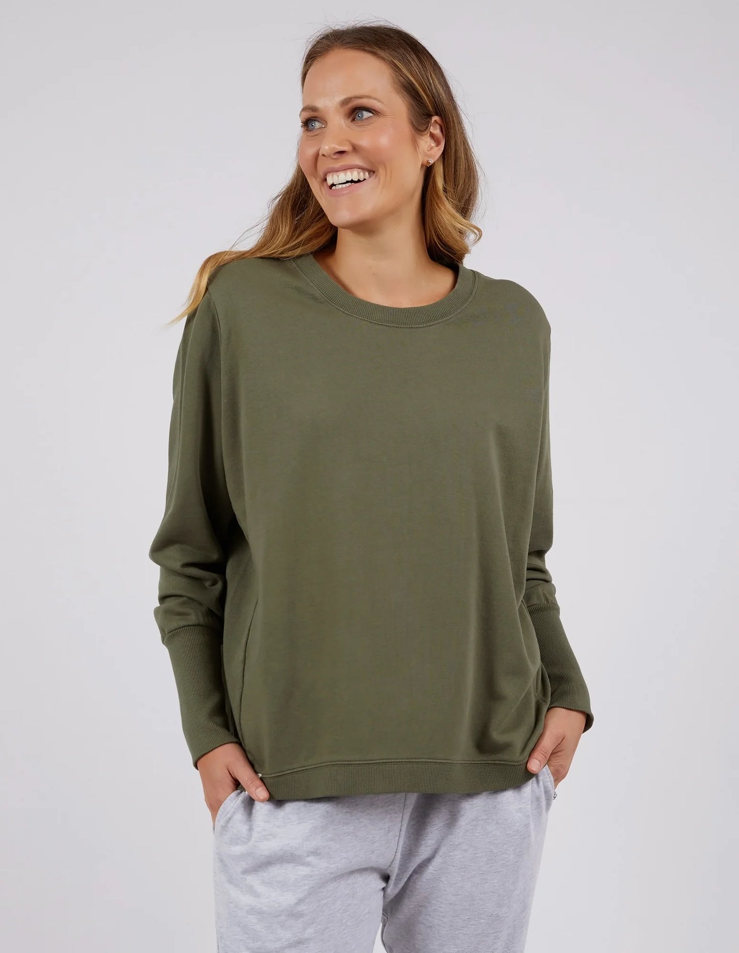 Elm Divine Crew Khaki