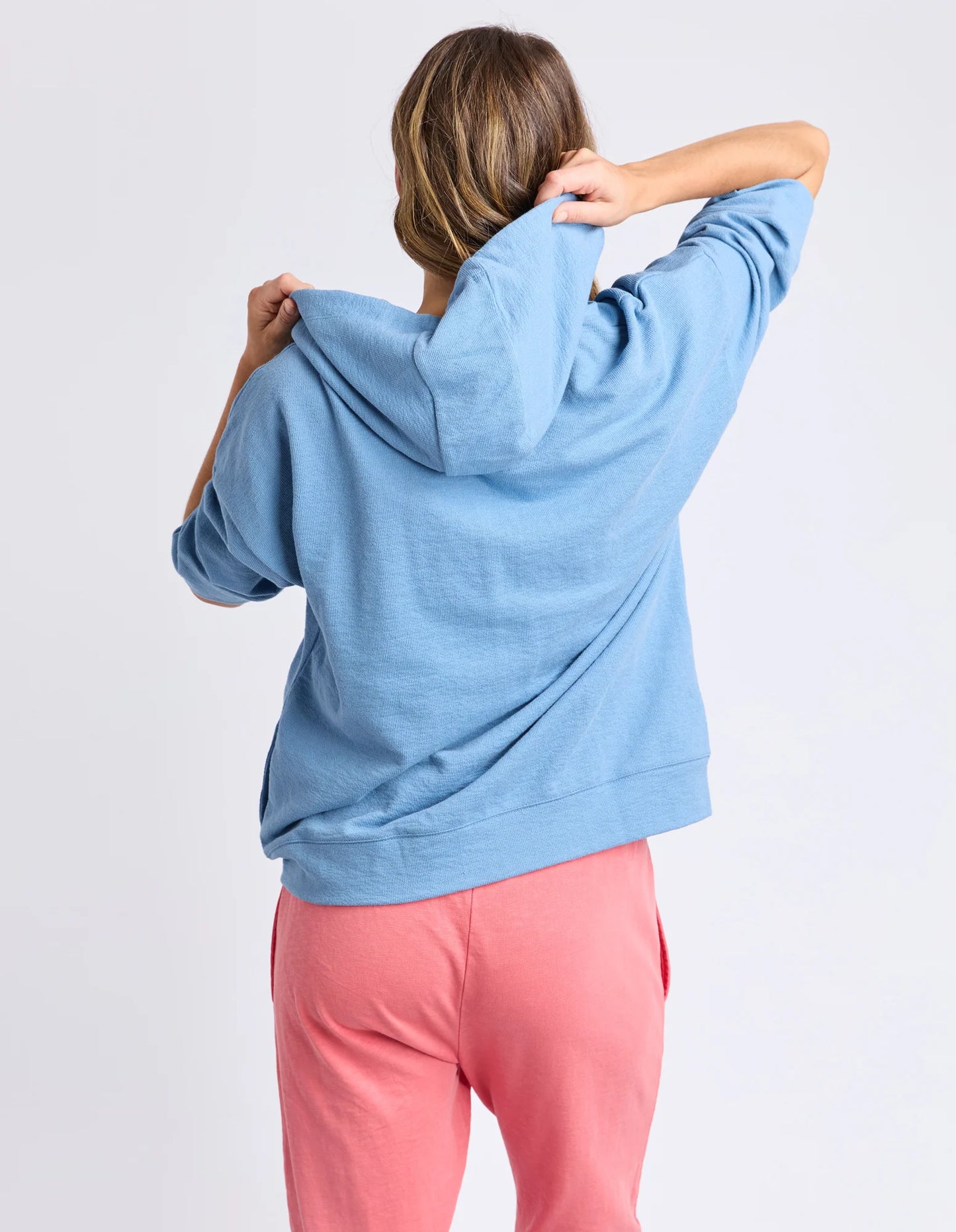 Elm Beachy Zip Hoodie Blue Shadow