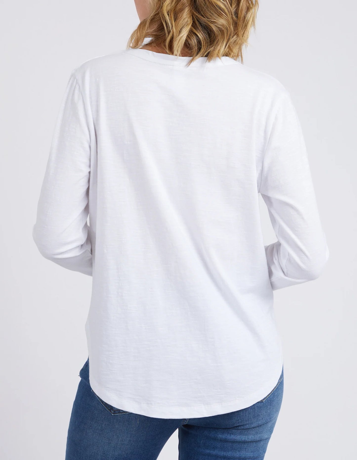 Elm Everyday Long Sleeve White