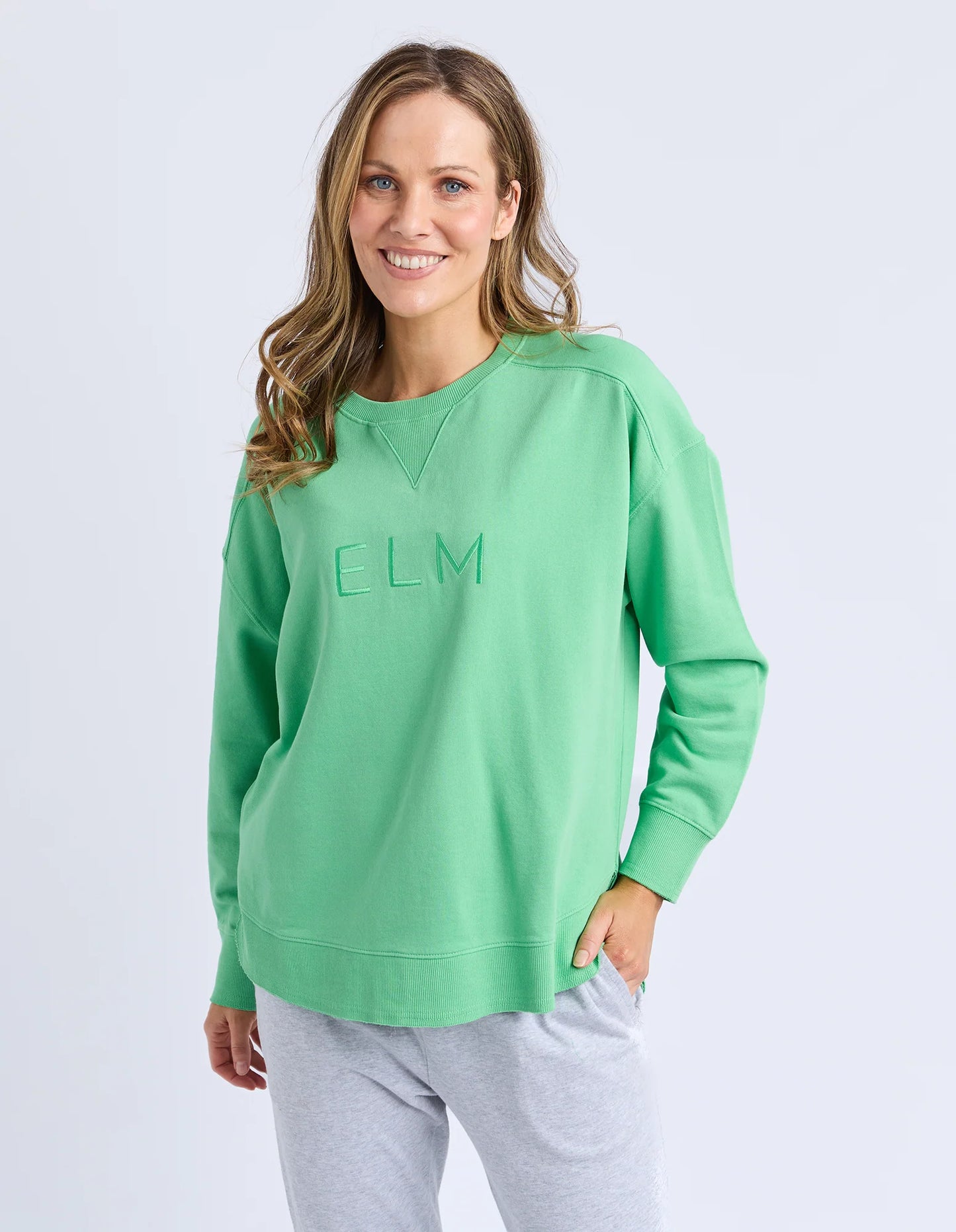 Elm Established Crew Spring Green