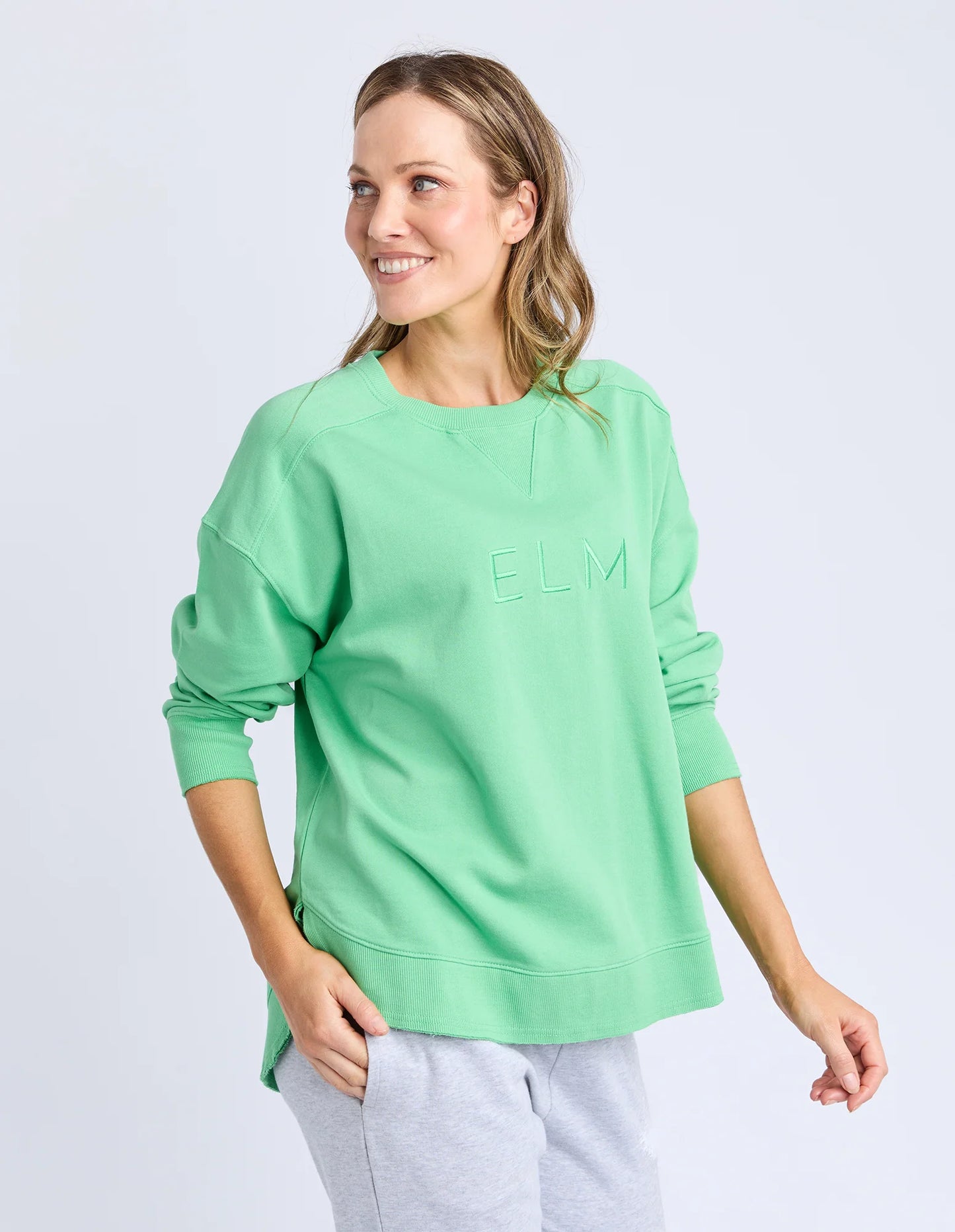 Elm Established Crew Spring Green