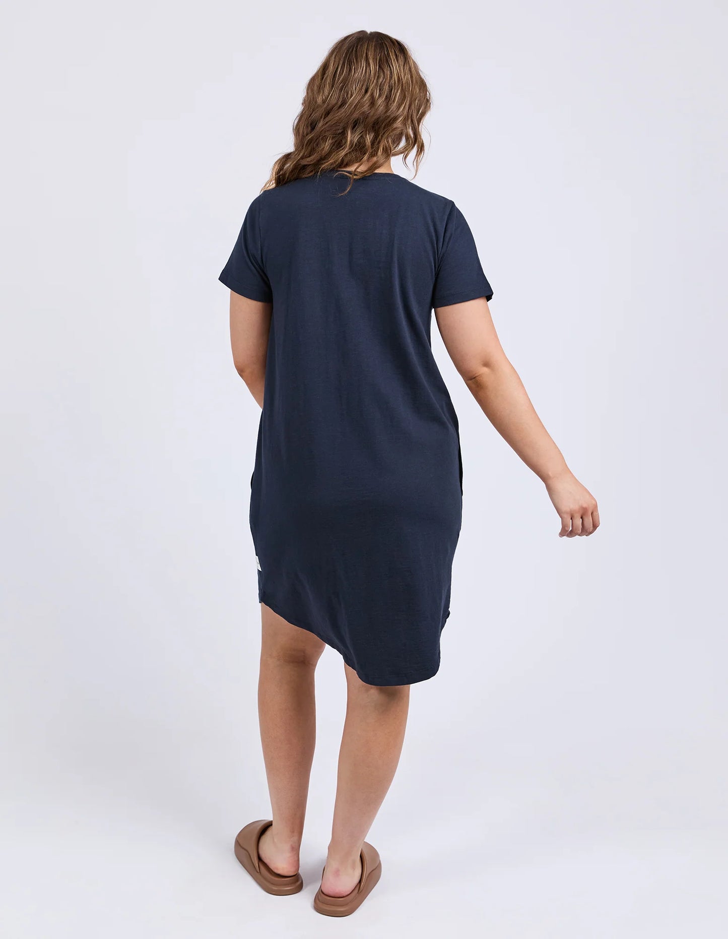 Elm Aiden S/S Dress Dark Sapphire