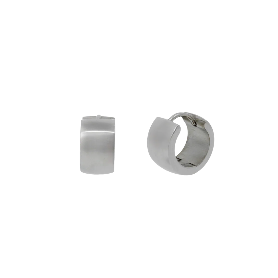 Home-lee Iris Earrings Silver