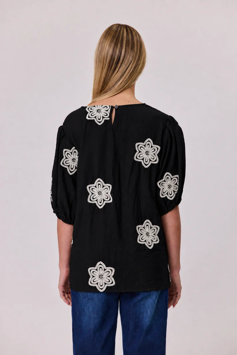 Classified Monaco Top in Black
