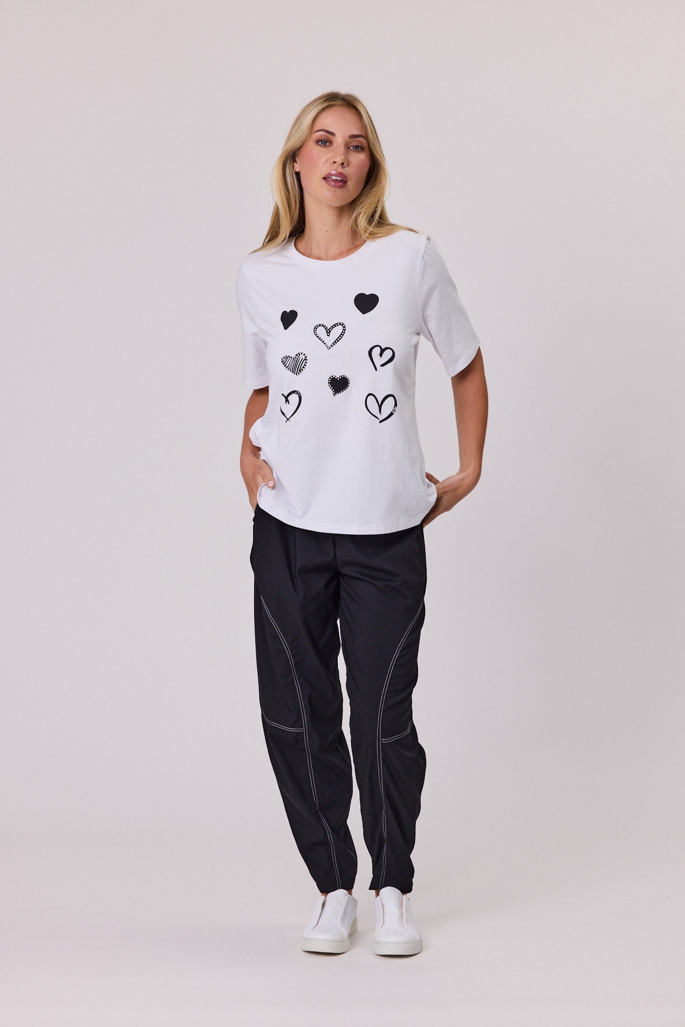 Classified Heart Trim Tee