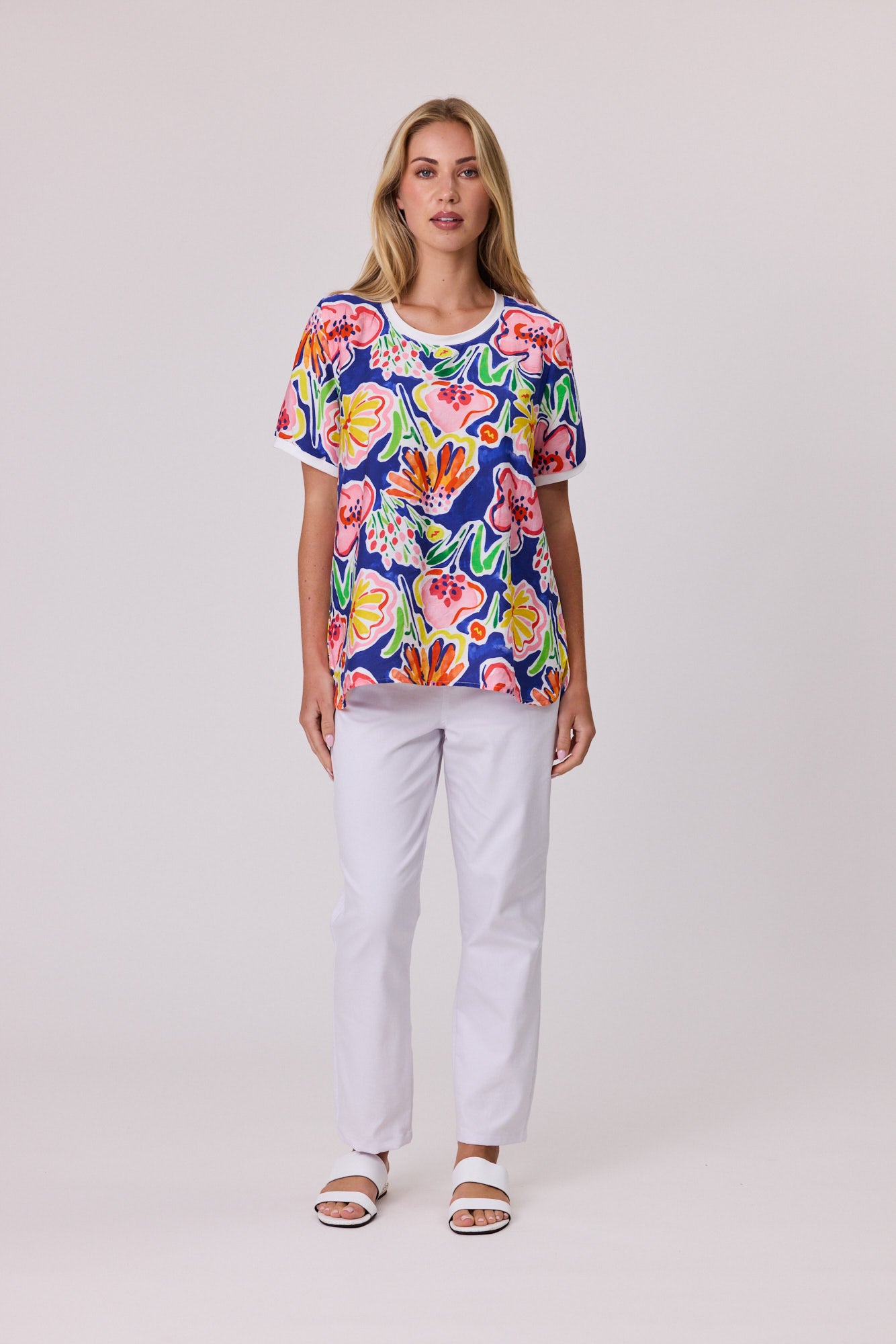 Classified Bloom Pop Top Colbalt